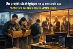 Un projet stratégique ne se construit pas contre les salariés mais avec eux